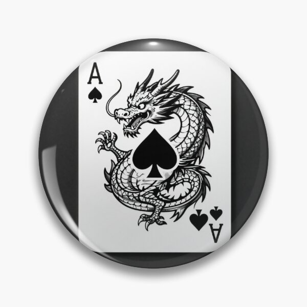 Item preview, Dragon Ace of Spades designed and sold by Aibymark.