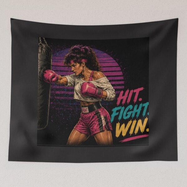 Item preview, HIT FIGHT WIN designed and sold by SilentRep.