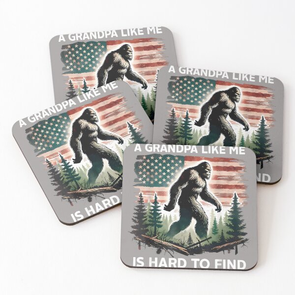 Item preview, A Grandpa Like Me is Hard to Find Bigfoot Dad Fathers Day_3 designed and sold by KathieFaugh.