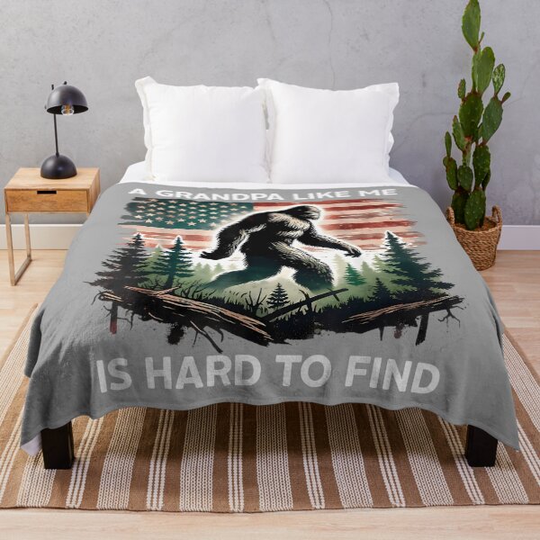 Item preview, A Grandpa Like Me is Hard to Find Bigfoot Dad Fathers Day_3 designed and sold by KathieFaugh.
