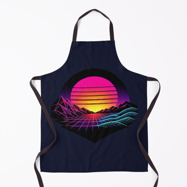 Item preview, Neon Horizon Gridwave Sunset designed and sold by slikar.