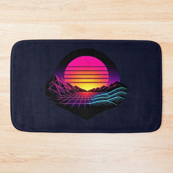 Item preview, Neon Horizon Gridwave Sunset designed and sold by slikar.