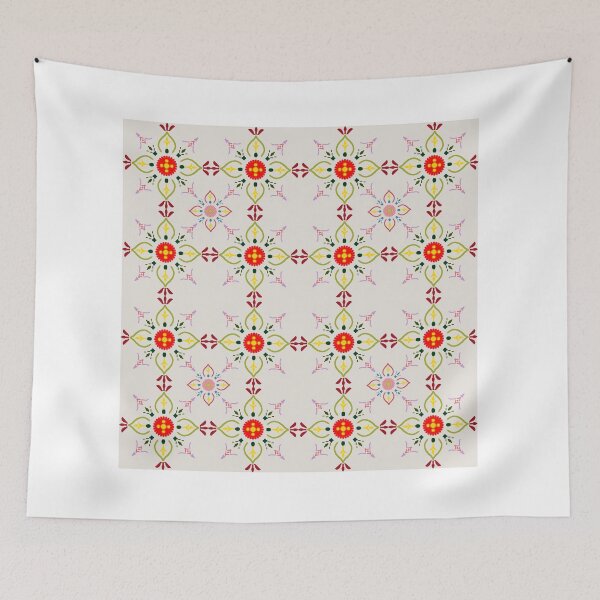 Item preview, Retro Vintage Floral Seamless Tile Pattern designed and sold by Nicha Studio.
