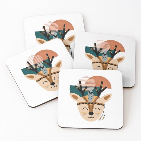Item preview, Boho Deer Spirit designed and sold by yuki-hana.