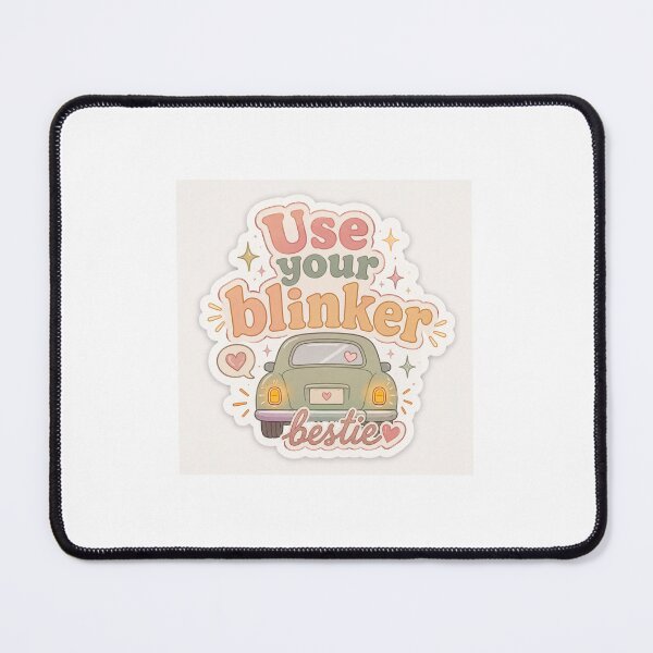 Item preview, Use your blinker bestie Sticker designed and sold by Deepstudio09.