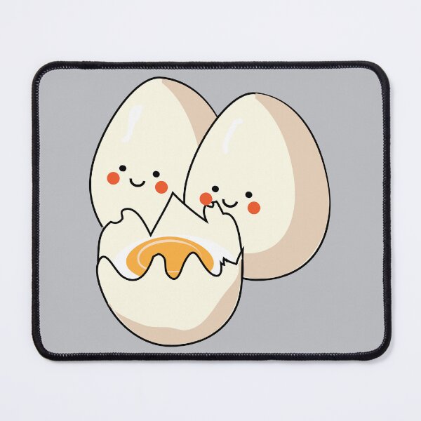 Item preview, Boiled eggs cute breakfast food designed and sold by fluffyfamcraft.