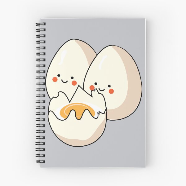 Item preview, Boiled eggs cute breakfast food designed and sold by fluffyfamcraft.