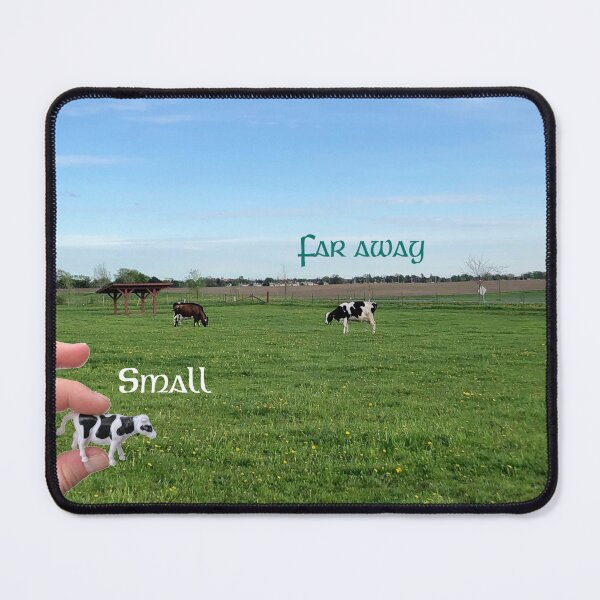 Item preview, These cows are small those are far away designed and sold by FatRoman.