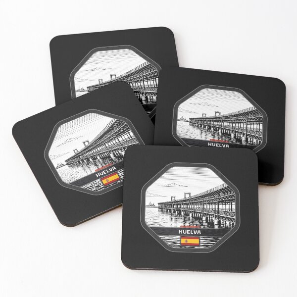 Item preview, Huelva Spain Linocut Style  designed and sold by Thistle-TShop.