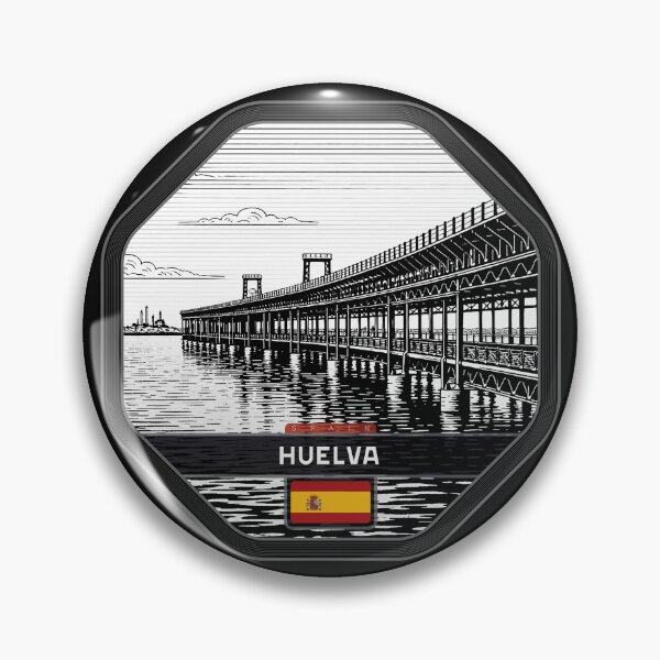 Item preview, Huelva Spain Linocut Style  designed and sold by Thistle-TShop.