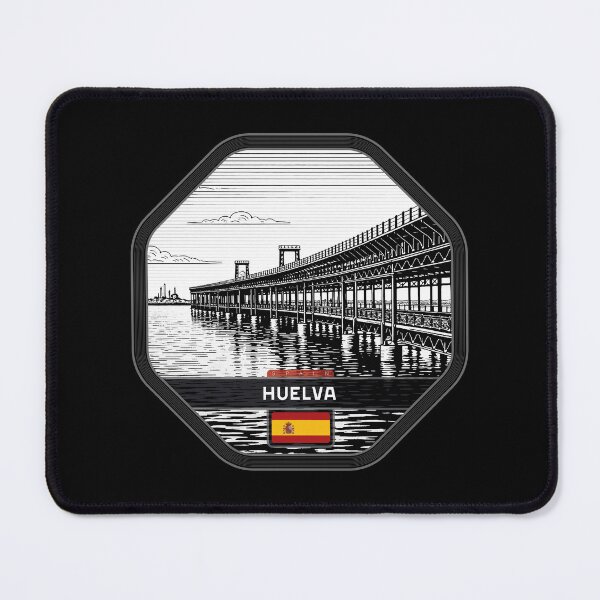 Item preview, Huelva Spain Linocut Style designed and sold by Thistle-TShop.