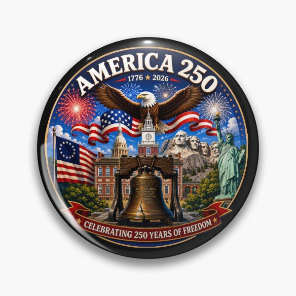 Item preview, America 250 - Celebrating 250 Years of Freedom designed and sold by Myra365Art.