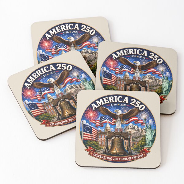 Item preview, America 250 - Celebrating 250 Years of Freedom designed and sold by Myra365Art.
