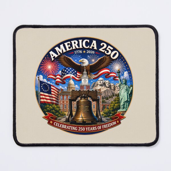 Item preview, America 250 - Celebrating 250 Years of Freedom designed and sold by Myra365Art.