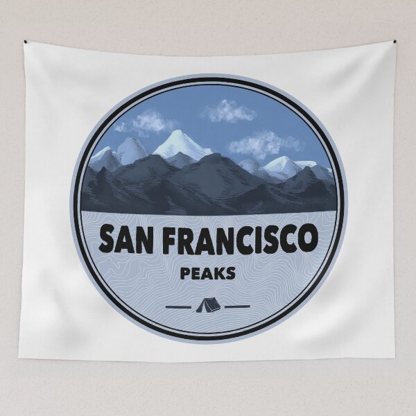 Item preview, San Francisco Peaks Arizona Camping designed and sold by Esskay Designs.