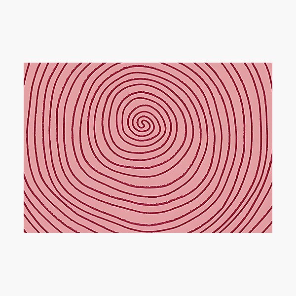 Item preview, Minimalist Pink Aesthetic Spiral Pattern designed and sold by dahliyagh.