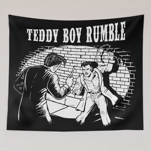 Item preview, Teddy Boy Rumble designed and sold by ElectricFranky.