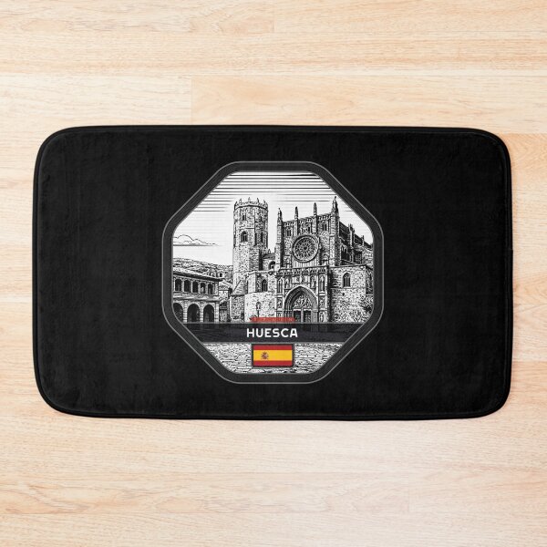 Item preview, Huesca Spain Linocut Style  designed and sold by Thistle-TShop.