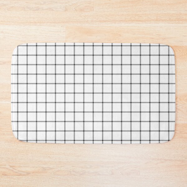 Item preview, White And Gray Mini Gingham Pattern designed and sold by pattern-archive.