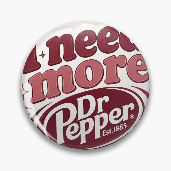 Item preview,  I need more Dr. Pepper Text Sticker designed and sold by Deepstudio09.