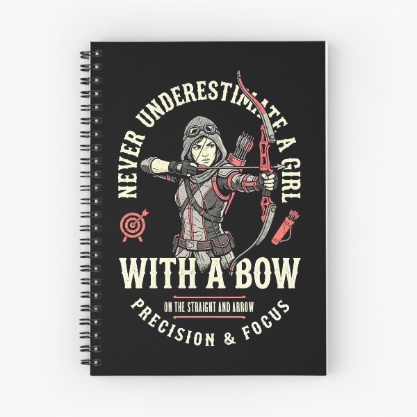Item preview, Never Underestimate A Girl With A Bow Archery Archer designed and sold by GrandeDuc.