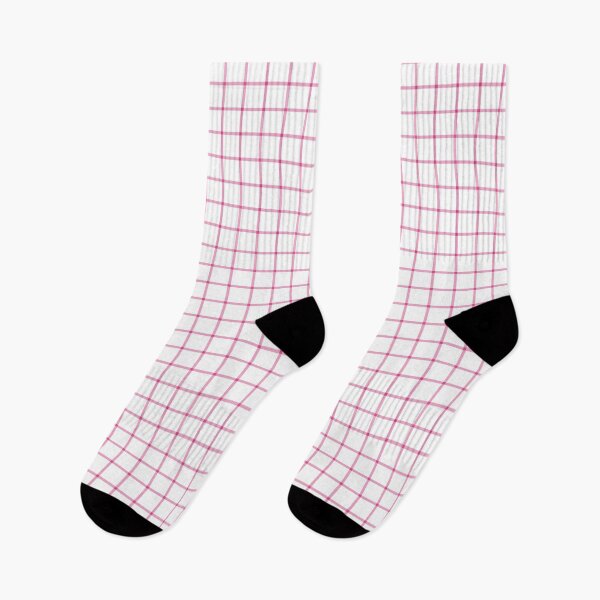 Item preview, White And Hot Pink Mini Gingham Pattern designed and sold by pattern-archive.