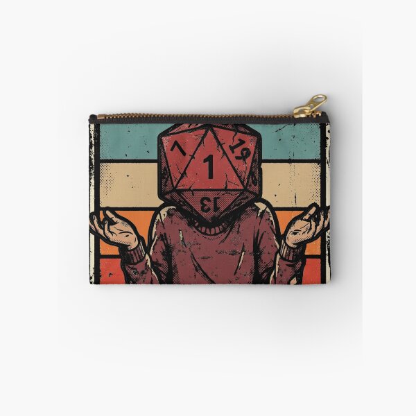 Item preview, Guess I'll Die Critical Fail D20 Dice Retro Sunset Humor designed and sold by AdyKurniawan.