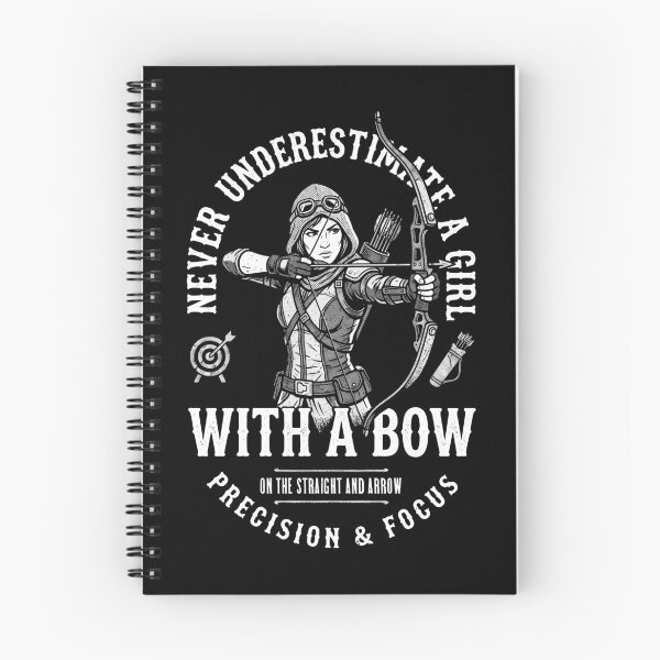 Item preview, Never Underestimate A Girl With A Bow Archery Archer designed and sold by GrandeDuc.