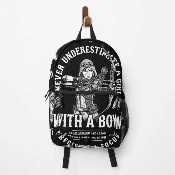Item preview, Never Underestimate A Girl With A Bow Archery Archer designed and sold by GrandeDuc.