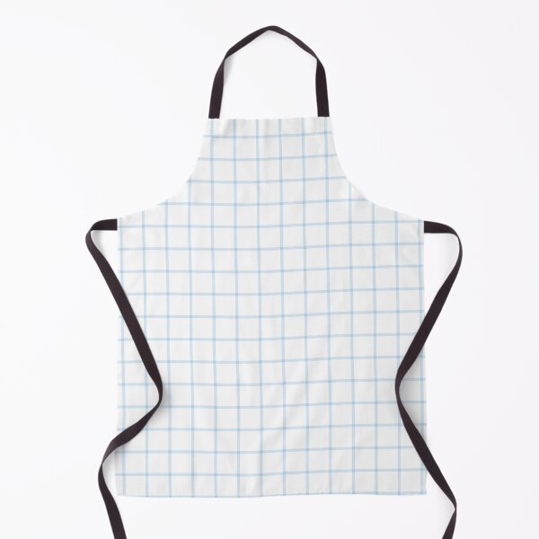 Item preview, White And Ice Blue Mini Gingham Pattern designed and sold by pattern-archive.