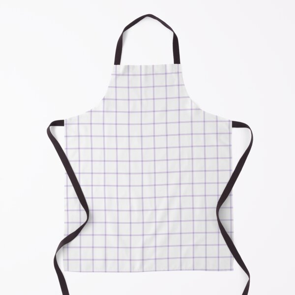 Item preview, White And Lavender Mini Gingham Pattern designed and sold by pattern-archive.