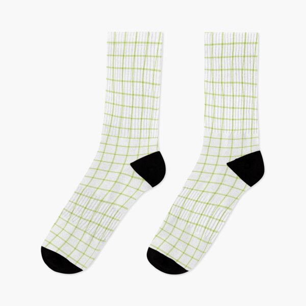 Item preview, White And Lime Mini Gingham Pattern designed and sold by pattern-archive.