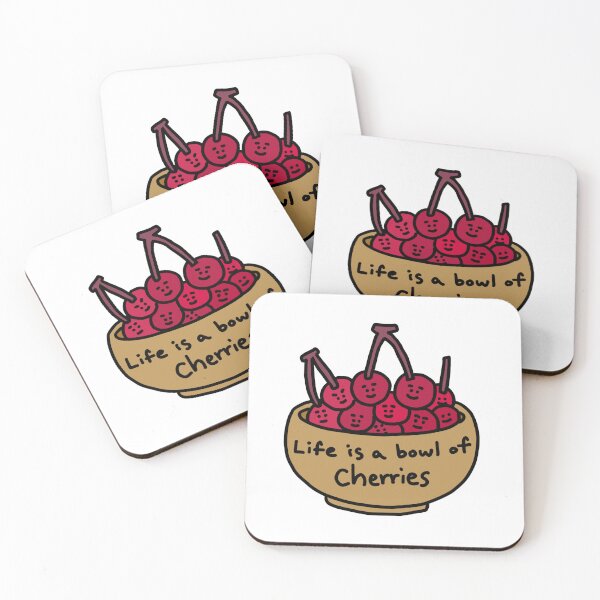 Item preview, Life is a bowl of cherries designed and sold by superbaechoo.