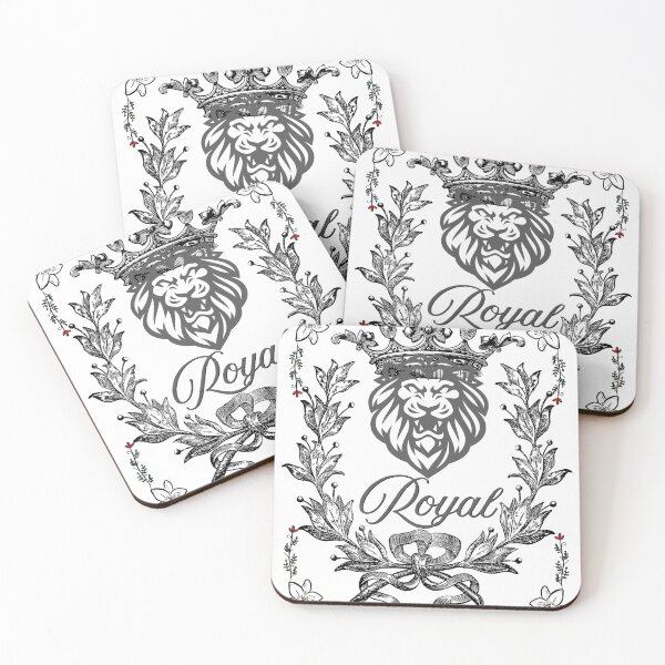 Item preview, Royal Lion Crown Vintage Floral Frame  designed and sold by ArtfulLife3456.