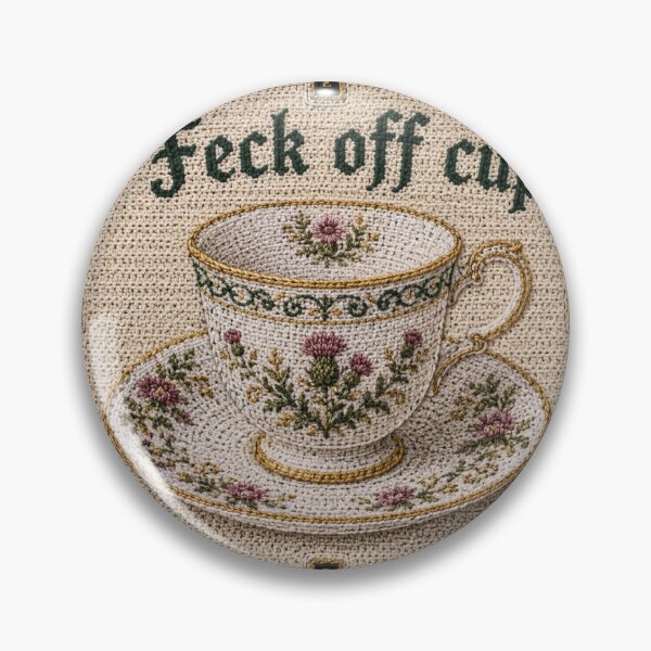 Item preview, Feck off cup designed and sold by FatRoman.