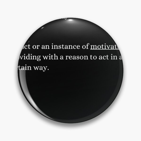 Item preview, Motivation dictionary meaning designed and sold by PotateyPrints.