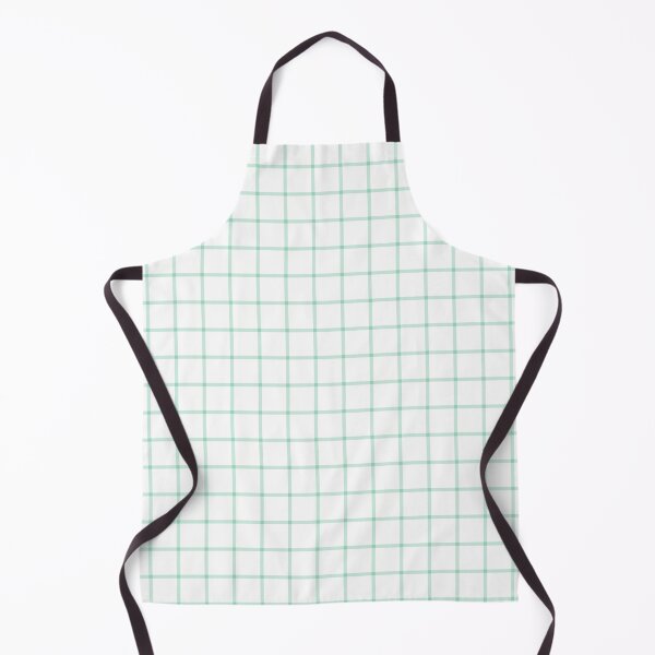Item preview, White And Mint Mini Gingham Pattern designed and sold by pattern-archive.