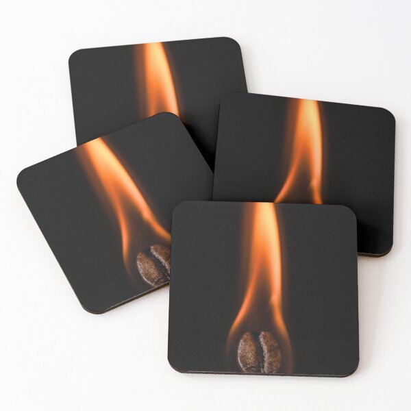 Item preview, coffeebean on fire designed and sold by Frostius.