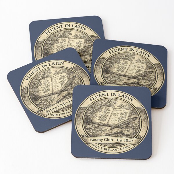 Item preview, Fluent in Latin Only for Plant Names Botany Club designed and sold by CalmCapy Co.