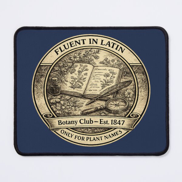 Item preview, Fluent in Latin Only for Plant Names Botany Club designed and sold by CalmCapy Co.