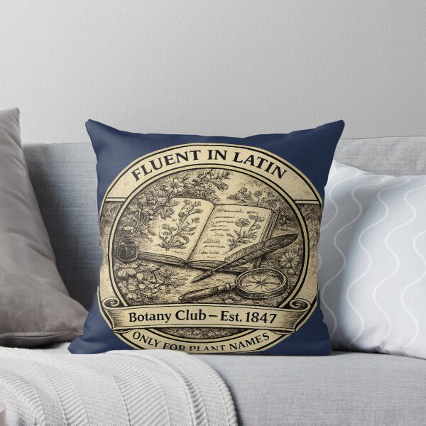 Item preview, Fluent in Latin Only for Plant Names Botany Club designed and sold by CalmCapy Co.