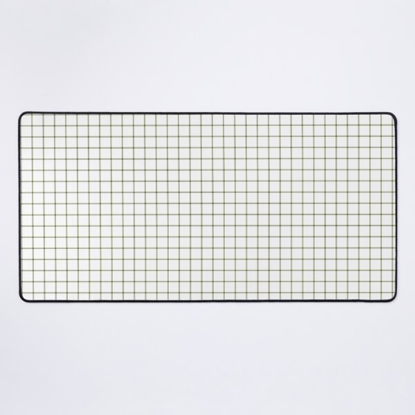 Item preview, White And Olive Mini Gingham Pattern designed and sold by pattern-archive.