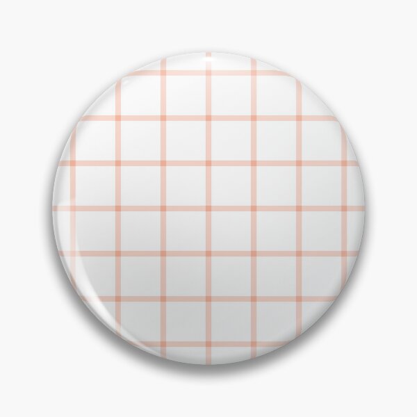 Item preview, White And Peach Mini Gingham Pattern designed and sold by pattern-archive.