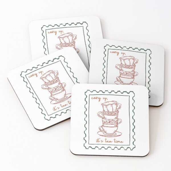 Item preview, Cozy Up, It’s Tea Time designed and sold by FallStamps.