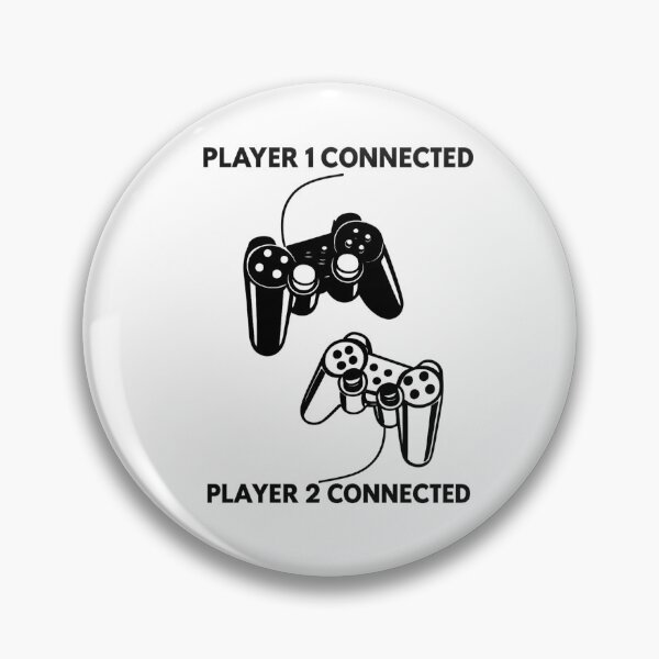 Item preview, Player 1 Connected Player 2 Connected Minimalist Gaming designed and sold by Core design hub .