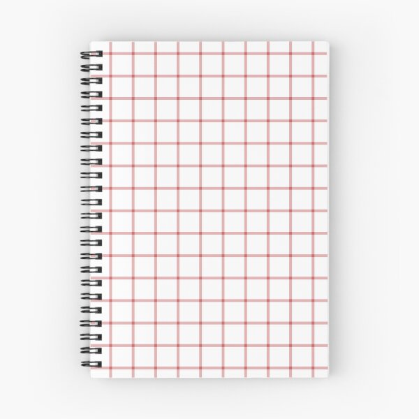 Item preview, White And Pastel Red Mini Gingham Pattern designed and sold by pattern-archive.