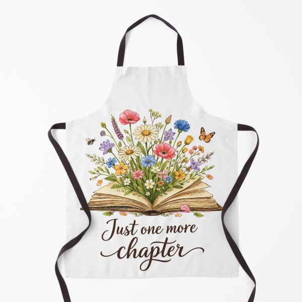 Item preview, Just One More Chapter - Wildflower Book Art designed and sold by Pineapple-Tree.