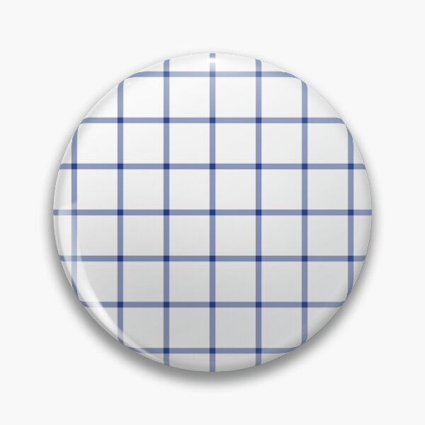 Item preview, White And Royal Blue Mini Gingham Pattern designed and sold by pattern-archive.