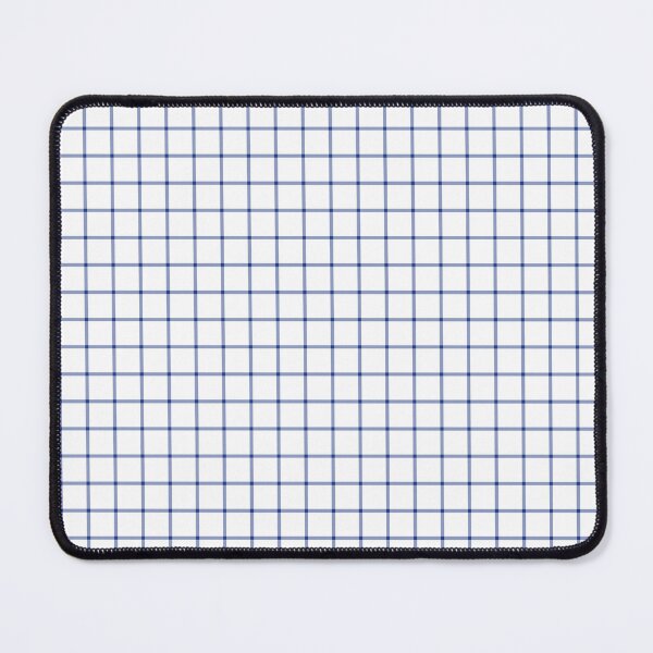 Item preview, White And Royal Blue Mini Gingham Pattern designed and sold by pattern-archive.