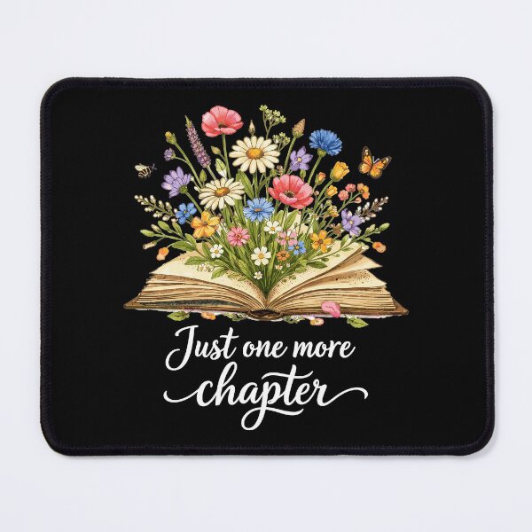 Item preview, Just One More Chapter - Wildflower Book Art designed and sold by Pineapple-Tree.
